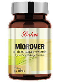 Balen Migrover Sade Unisex Vitamin 60 Kapsül