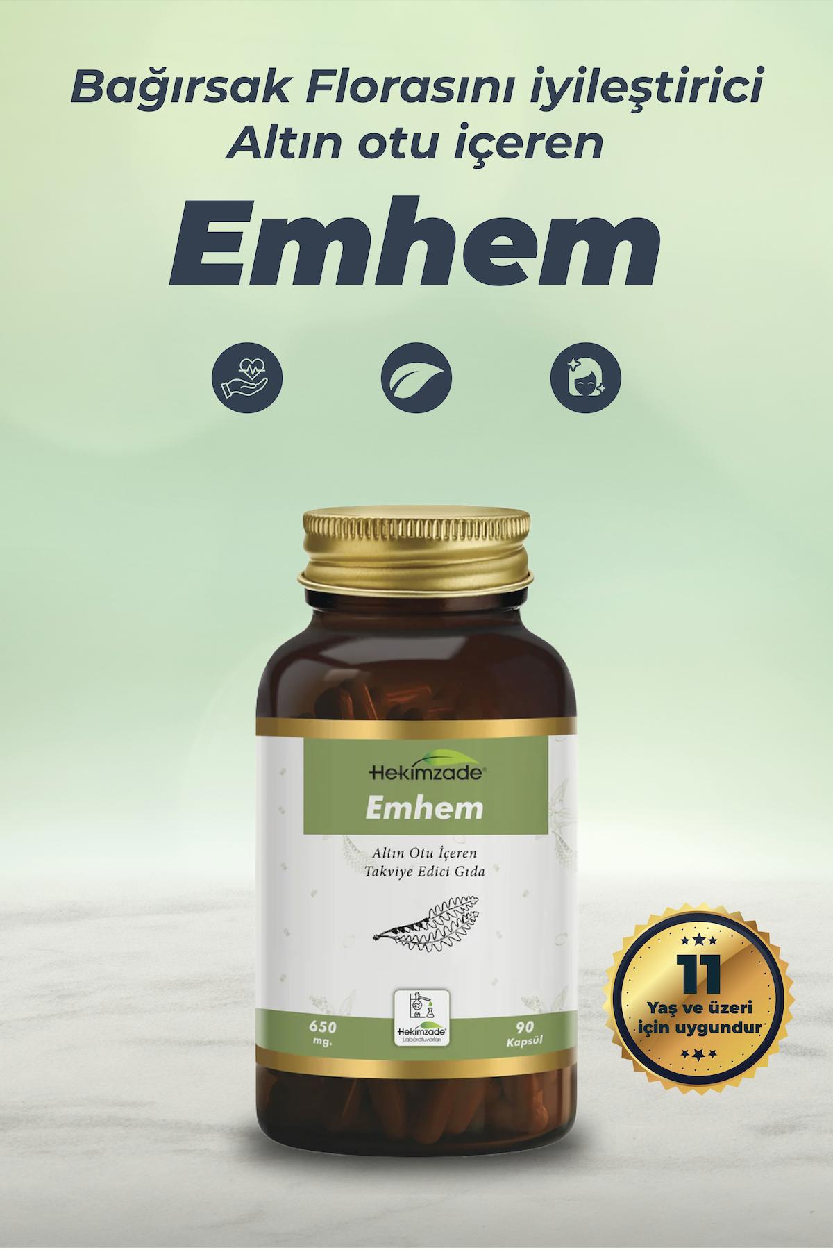 Hekimzade Emhem Aromasız Unisex Vitamin 90 Kapsül