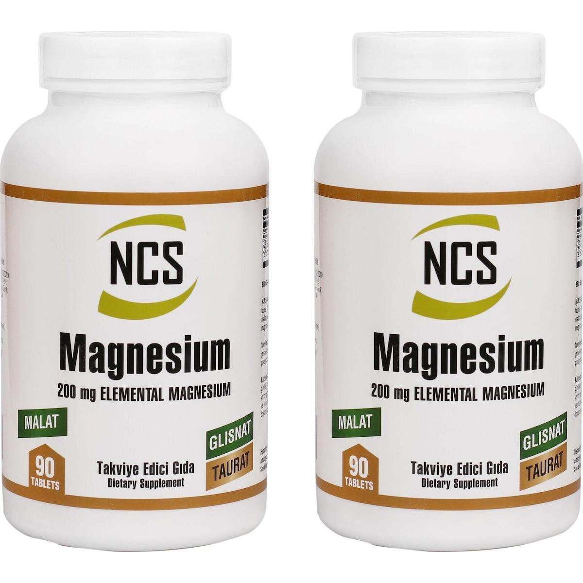 Ncs Magnezyum Sade Çocuk Vitamin 2x180 Tablet