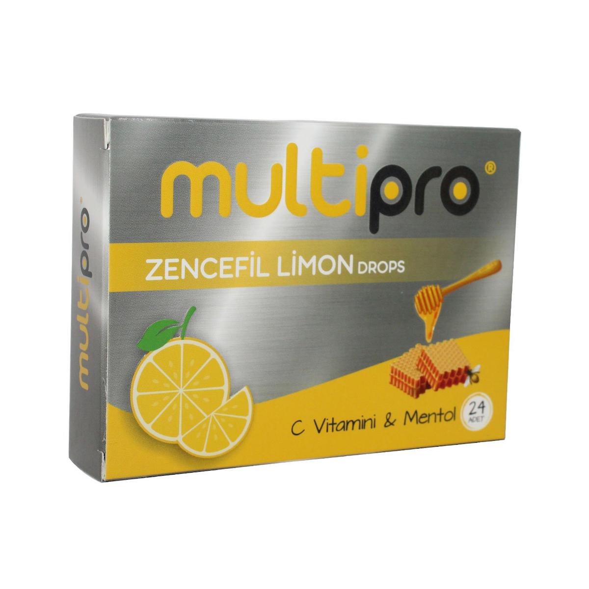 Multipro C Vitamini Limon Unisex 24 Adet