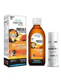 Zade Vital Omega 3 Yer Fıstığı Yağı Aromalı Unisex Vitamin 150 ml