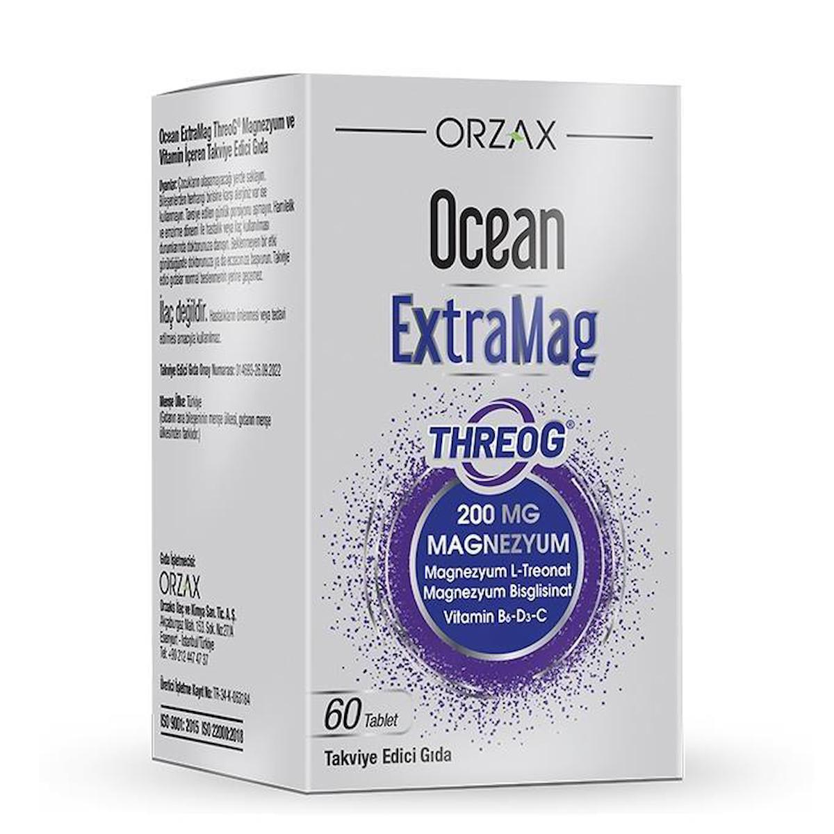 Ocean Orzax Extramag Sade Unisex Vitamin 60 Tablet