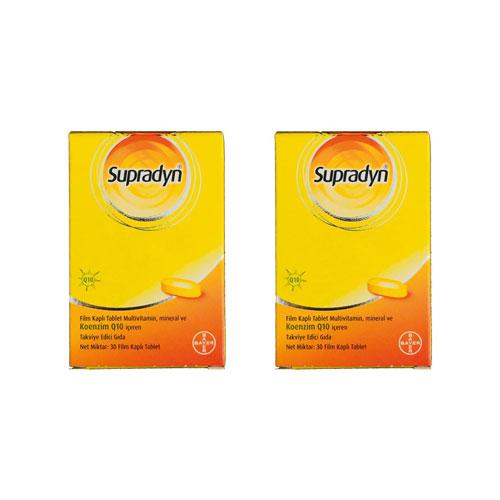 Supradyn Aromasız Unisex Vitamin 2x30 Tablet