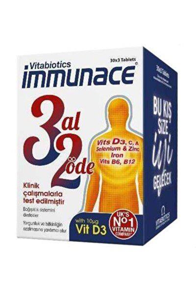 Vitabiotics İmmunace Sade Unisex Vitamin 3x30 Tablet
