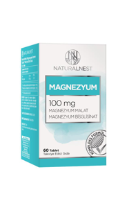 Naturalnest Magnezyum Sade Unisex Vitamin 60 Tablet