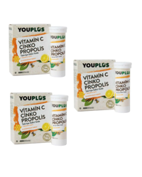 Youplus C Vitamini Aromalı Unisex 3x20 Tablet