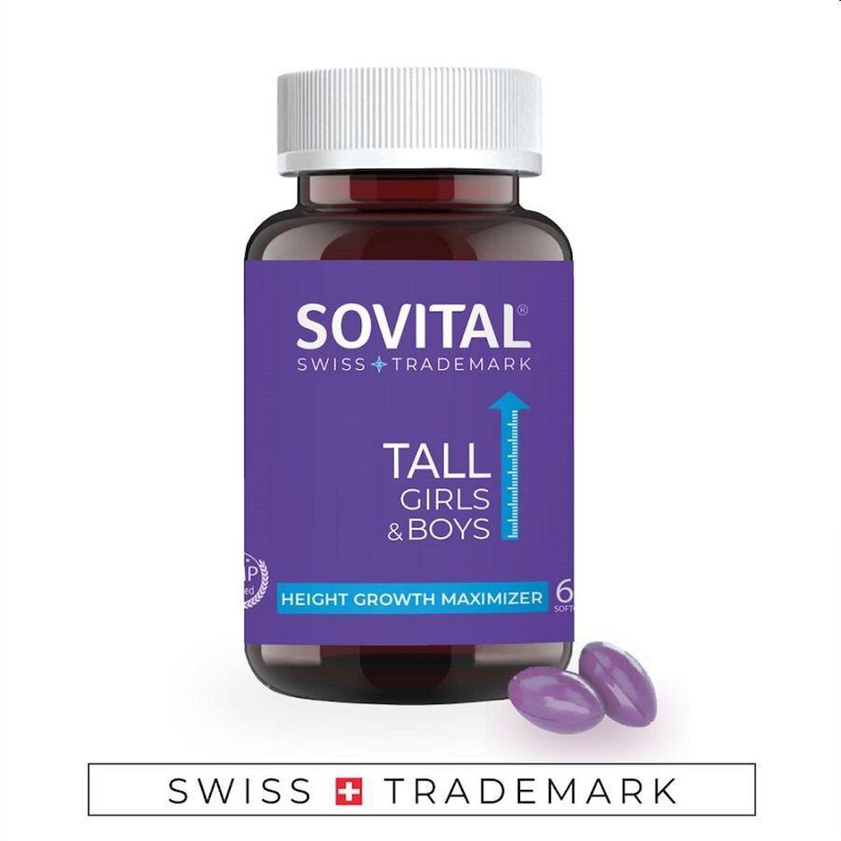 Sovital Softgel Aromasız Unisex Vitamin 60 Tablet