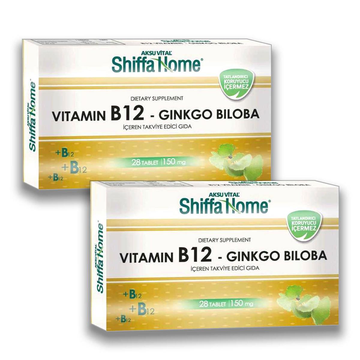 Shiffa Home B12 Aromasız Unisex Vitamin 28 Tablet