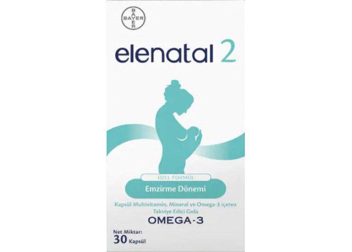 Bayer Elenatal 3 Sade Kadın Vitamin 30 Tablet