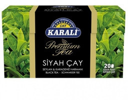 Karali Premium Siyah Sallama Çay 20 Adet