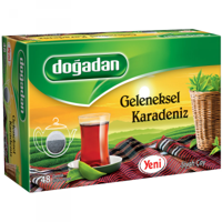 Doğadan Geleneksel Karadeniz Demlik Poşet Çay 48 Adet