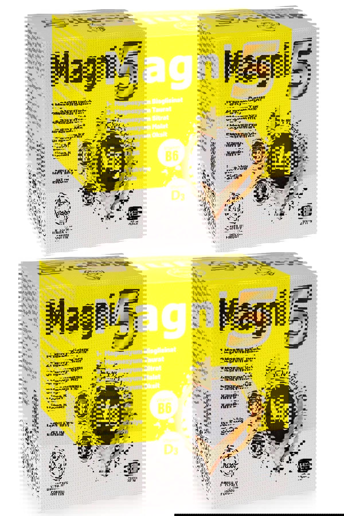 Dr Müye Magni5 Magnezyum Sade Unisex Vitamin 2x90 Tablet
