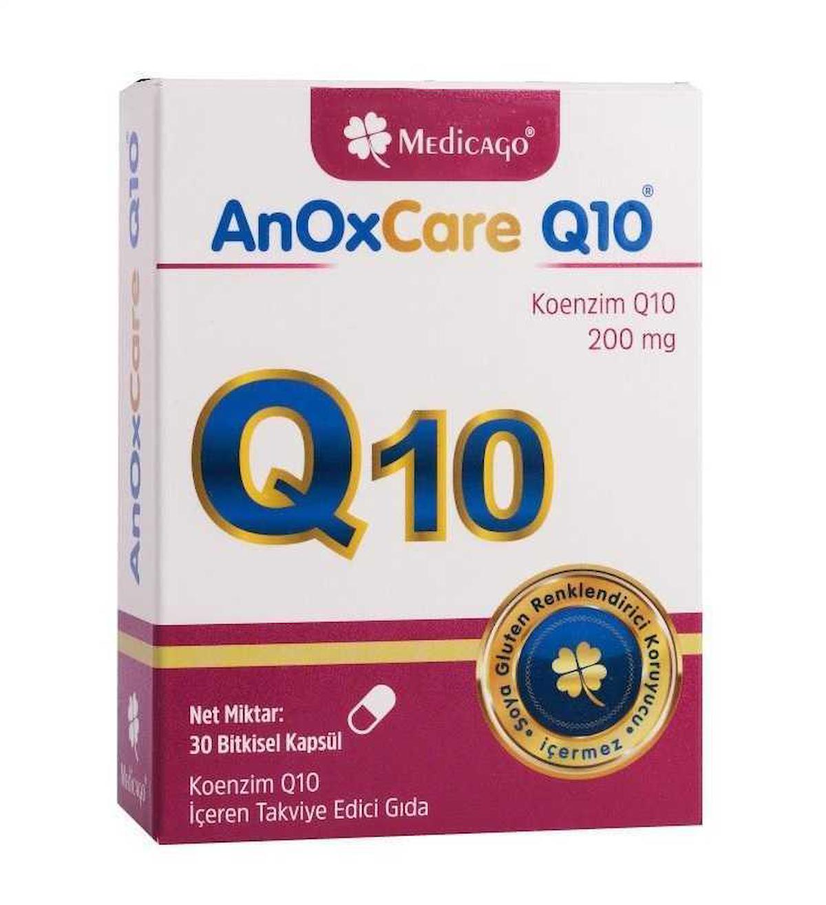 Medicago Coenzyme Q10 Aromasız Unisex Vitamin 30 Kapsül