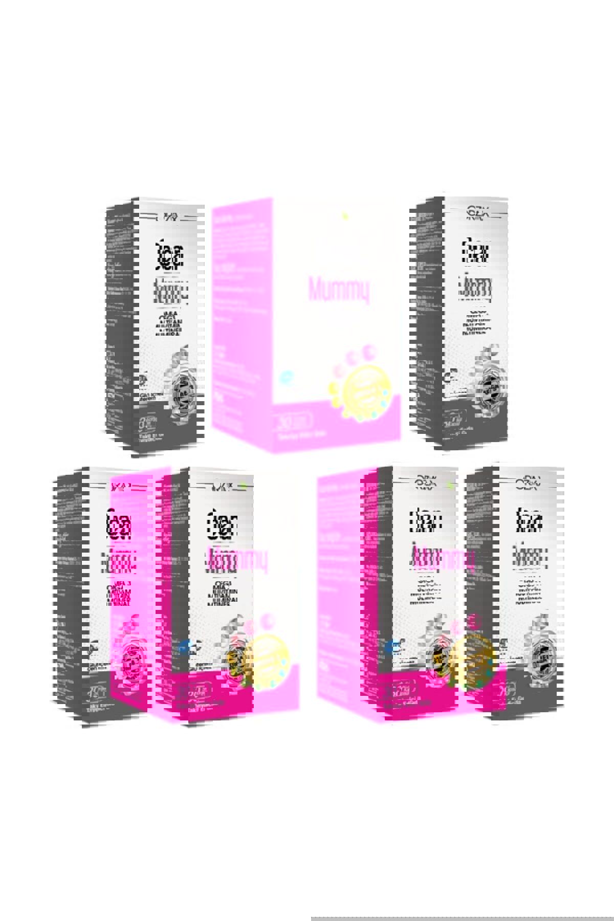 Ocean Mummy Aromalı Unisex Vitamin 3x30 Tablet