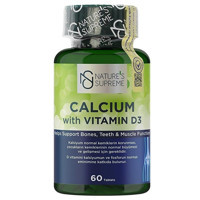 Nature'S Supreme Vitamin D3 Aromasız Unisex 60 Tablet