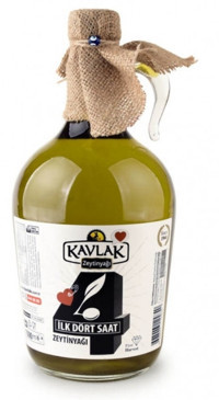 Kavlak İlk Dört Saat Polifenolsüz Soğuk Sıkım Cam Sızma Zeytinyağı 1.5 lt