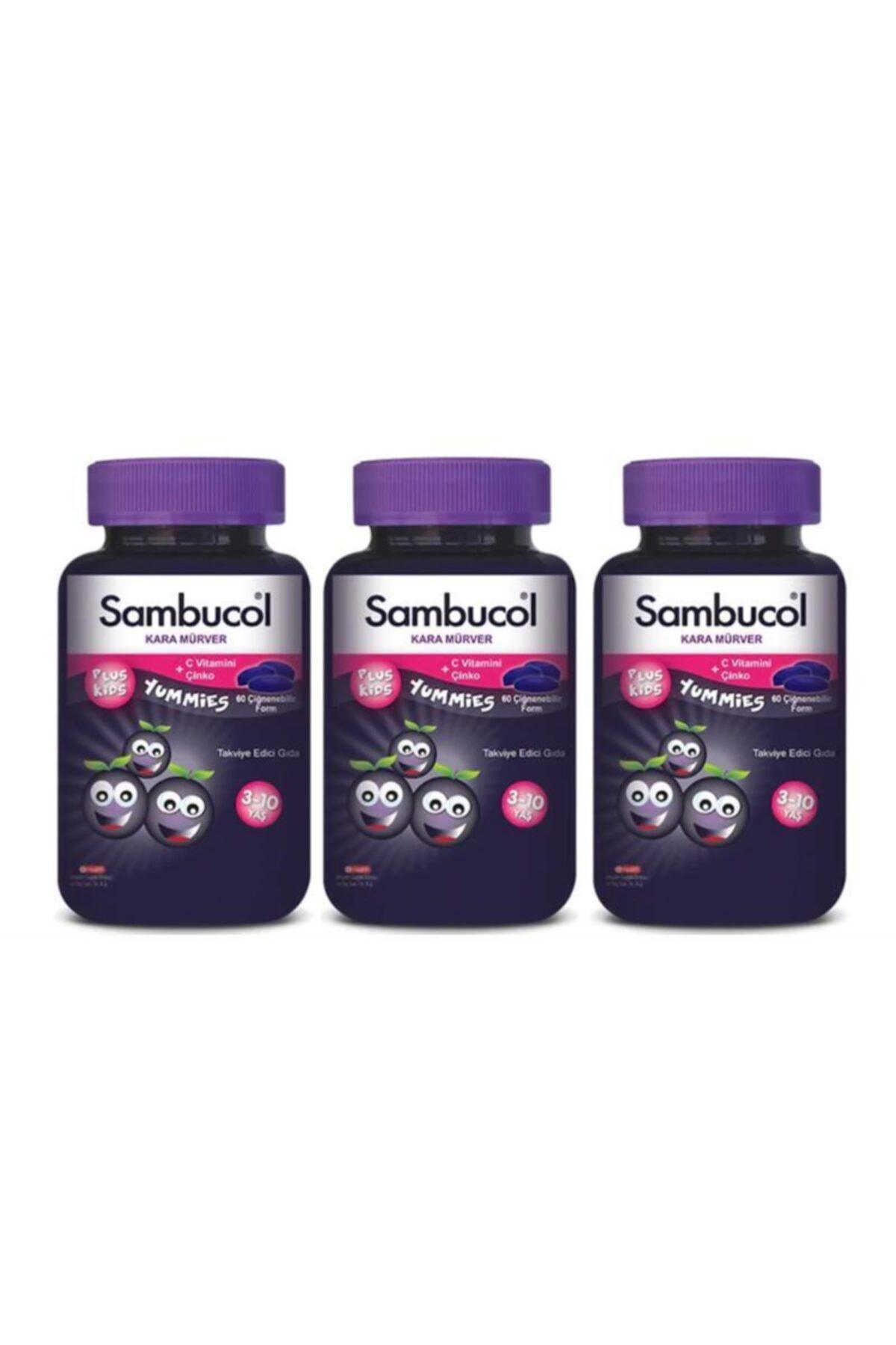 Sambucol Aromalı Çocuk Vitamin 3x60 Tablet