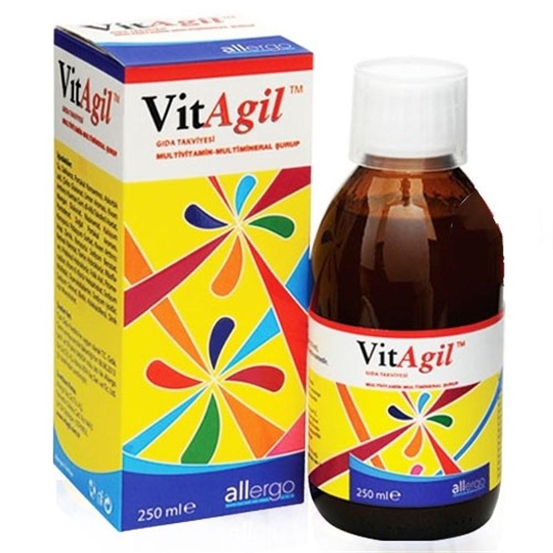 Allergo Vitagil Sade Çocuk Vitamin 250 ml