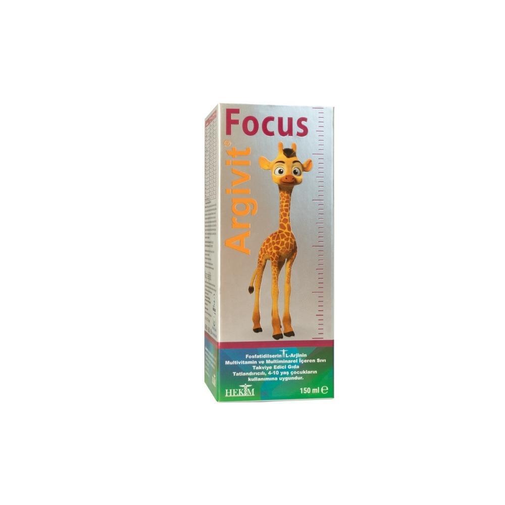 Hekim İlaç Argivit Focus Aromalı Çocuk Vitamin 150 ml