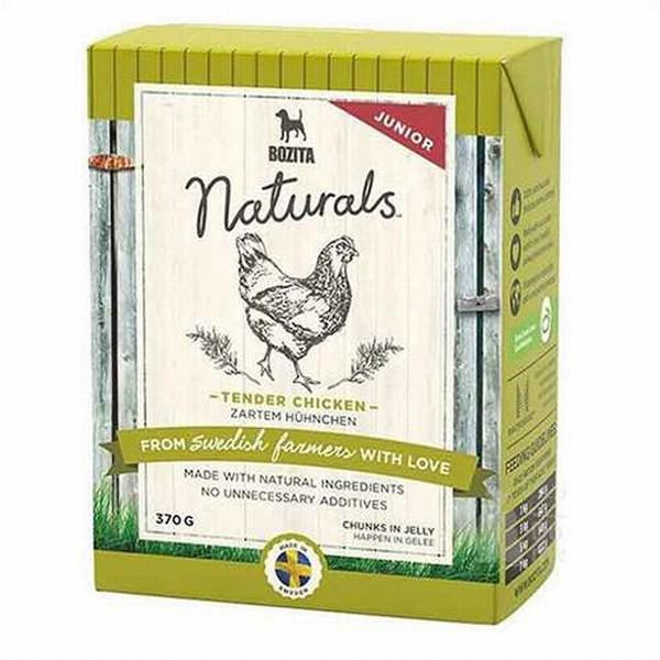 Bozita Naturals Tavuklu Yavru Yaş Köpek Maması 370 gr Tekli