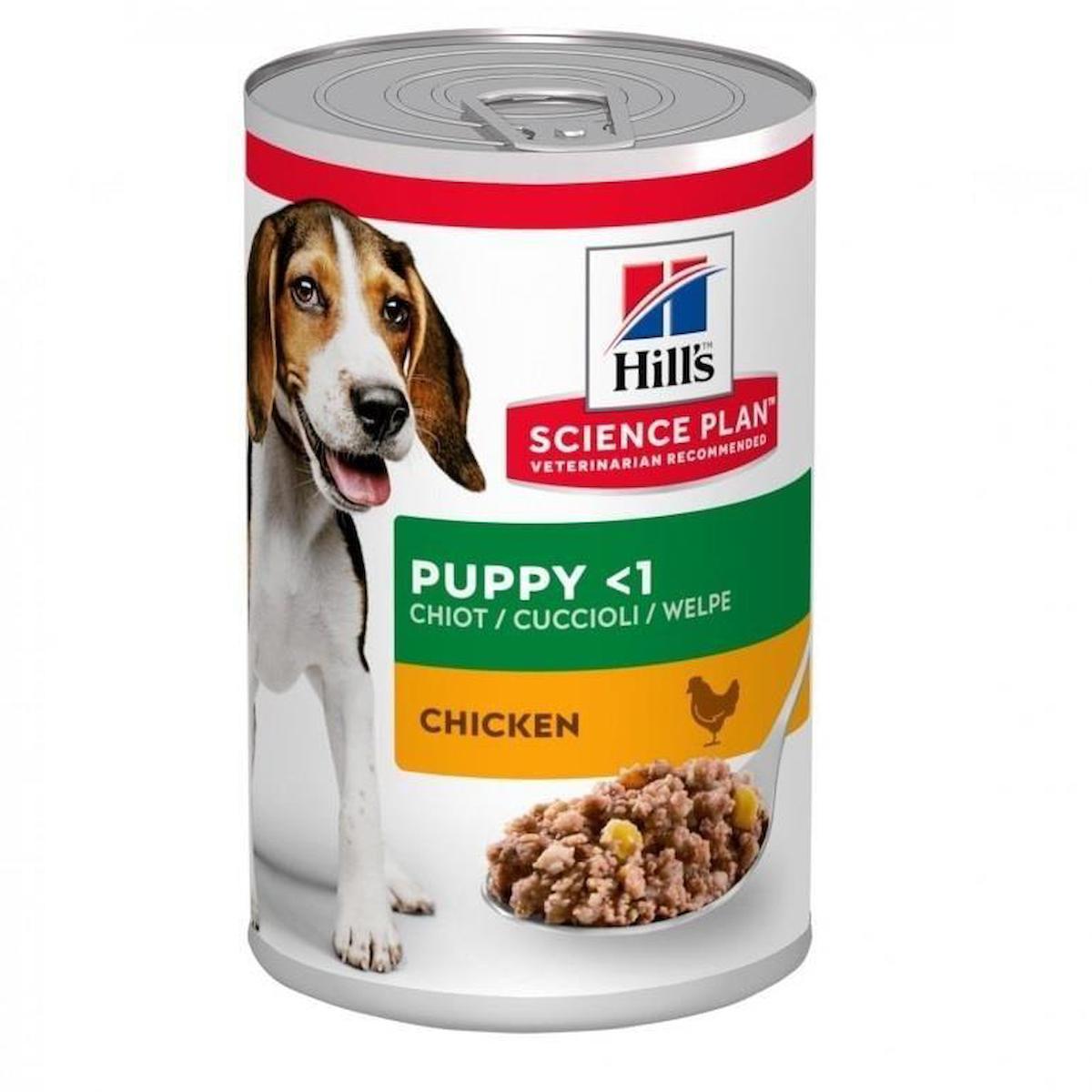 Hill'S Tavuklu Yavru Yaş Köpek Maması 370 gr Tekli