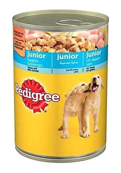 Pedigree Junior Tavuklu Yavru Yaş Köpek Maması 400 gr 6'lı