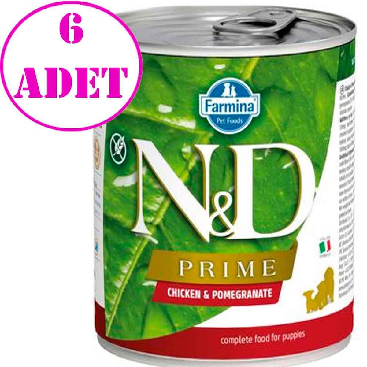 N&D Prime Narlı ve Tavuklu Yavru Yaş Köpek Maması 285 gr Tekli