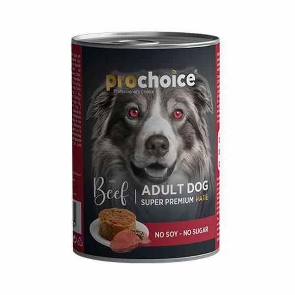 Pro Choice Super Premium Biftekli Yetişkin Yaş Köpek Maması 400 gr 12'li