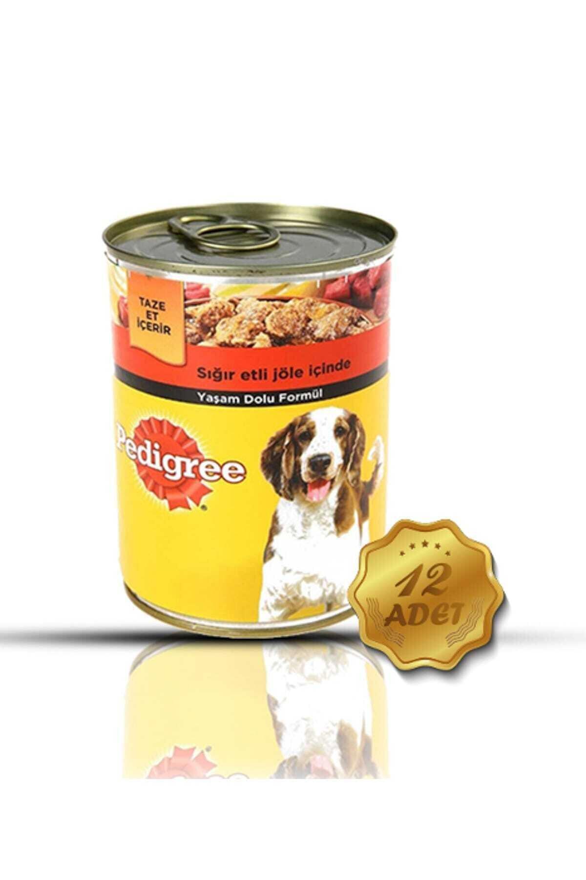 Pedigree Biftekli Yaş Köpek Maması 400 gr 12'li
