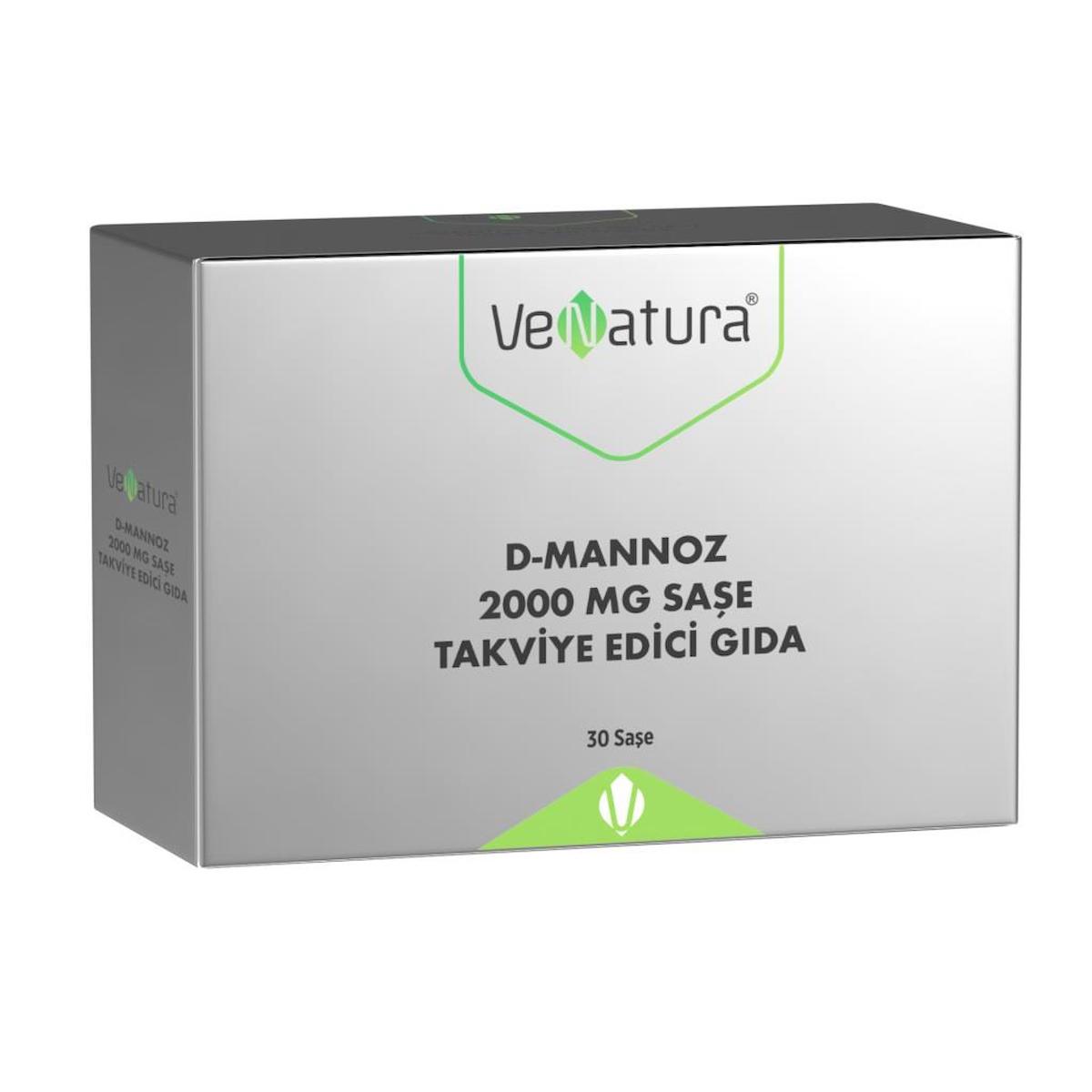 Venatura D Mannoz Aromalı Yetişkin Bitkisel Besin Desteği 30 Şase