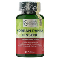 Nature'S Supreme Ginseng Aromasız Yetişkin Bitkisel Besin Desteği 120 Kapsül