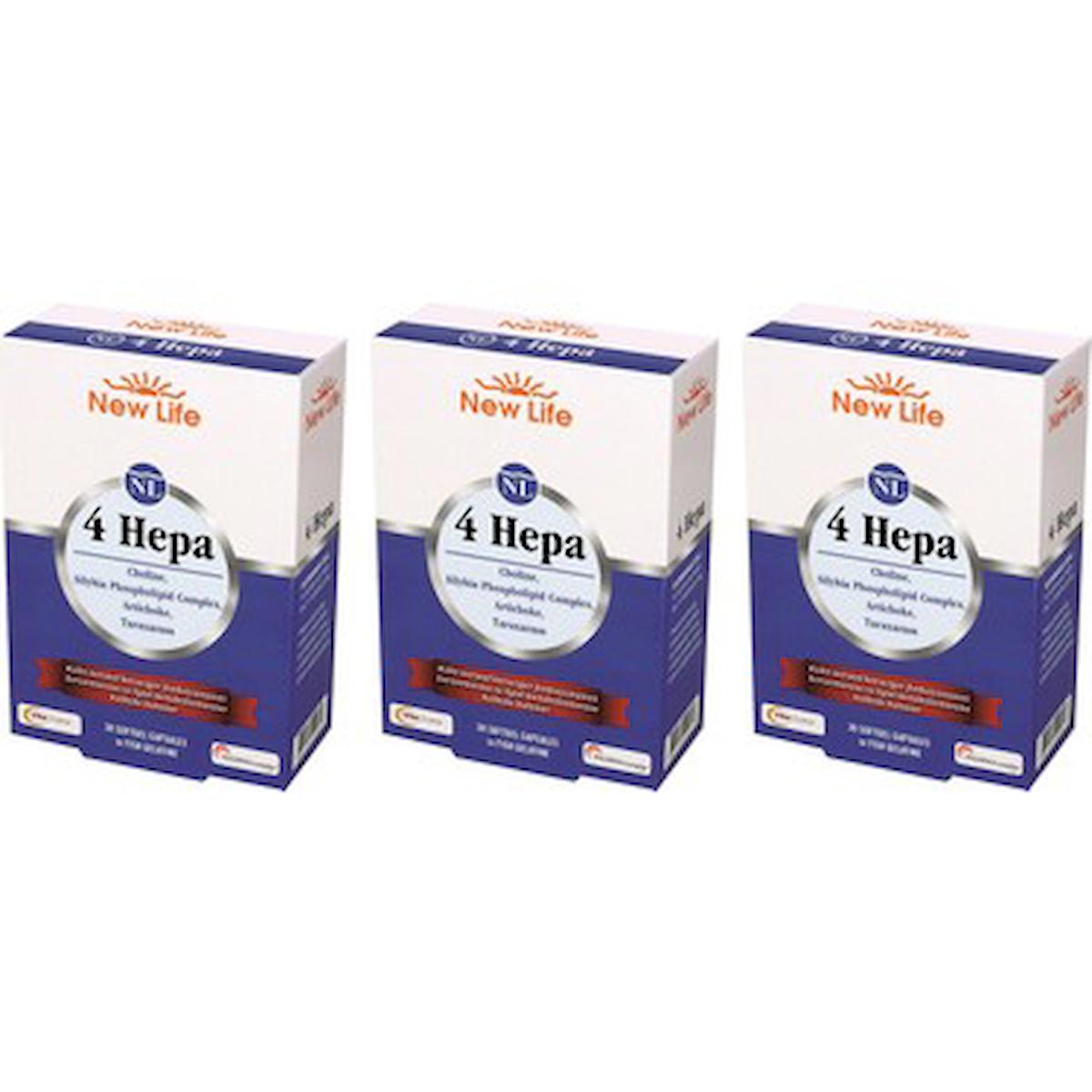 Newlife Softgel Sade Yetişkin Bitkisel Besin Desteği 3x30 Adet