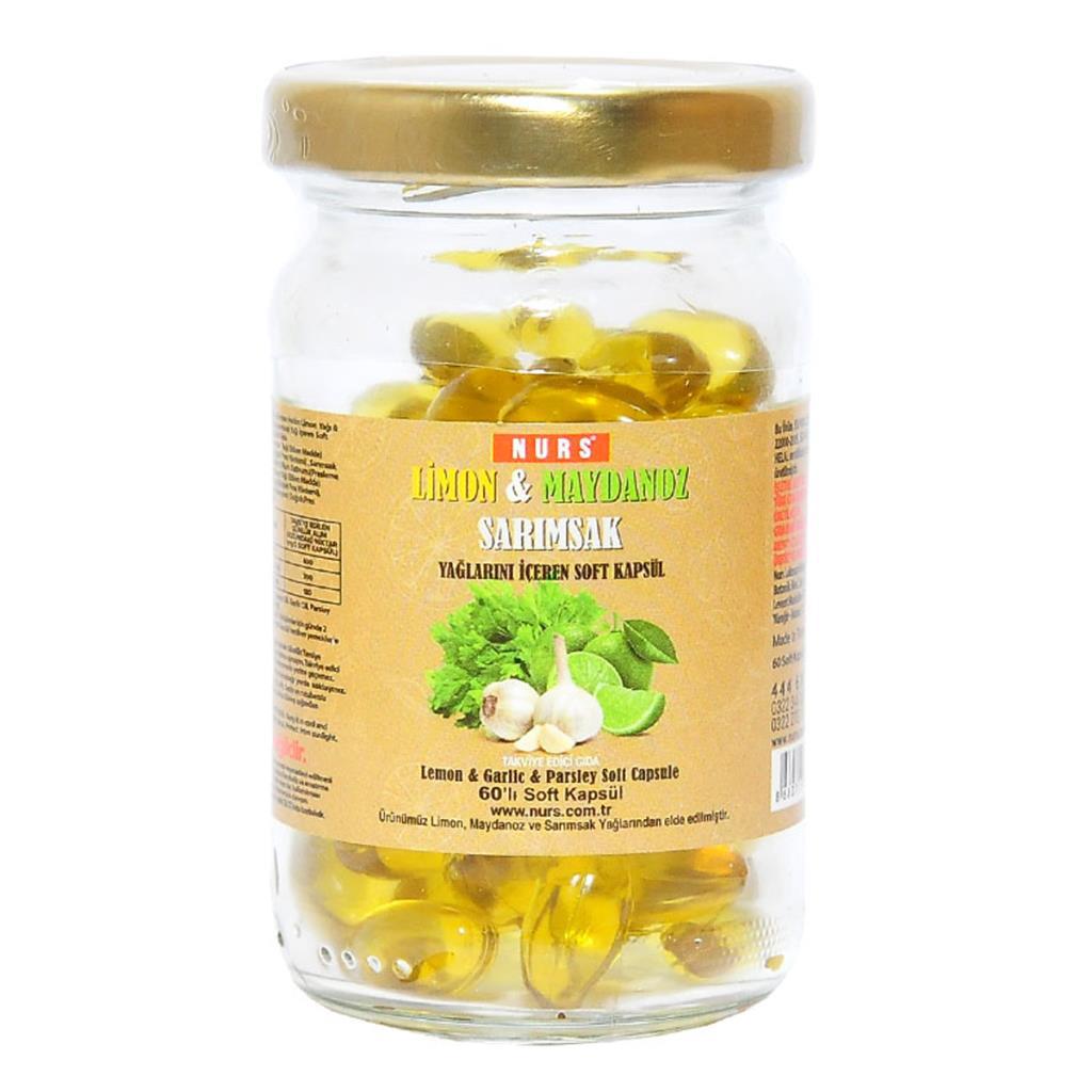 Nurs Aromalı Yetişkin Bitkisel Besin Desteği 60 Kapsül
