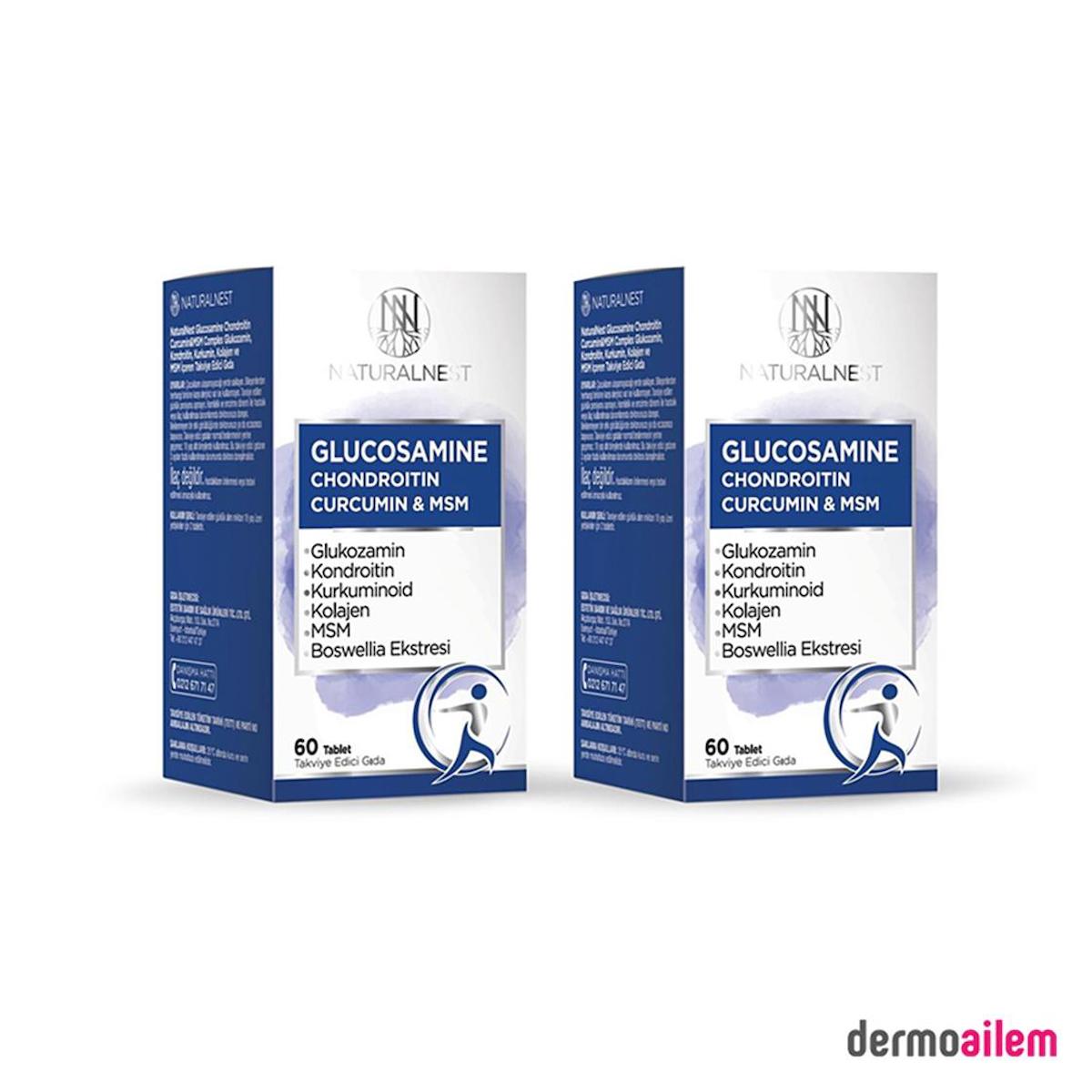 Naturalnest Glukozamin 2x60 Tablet