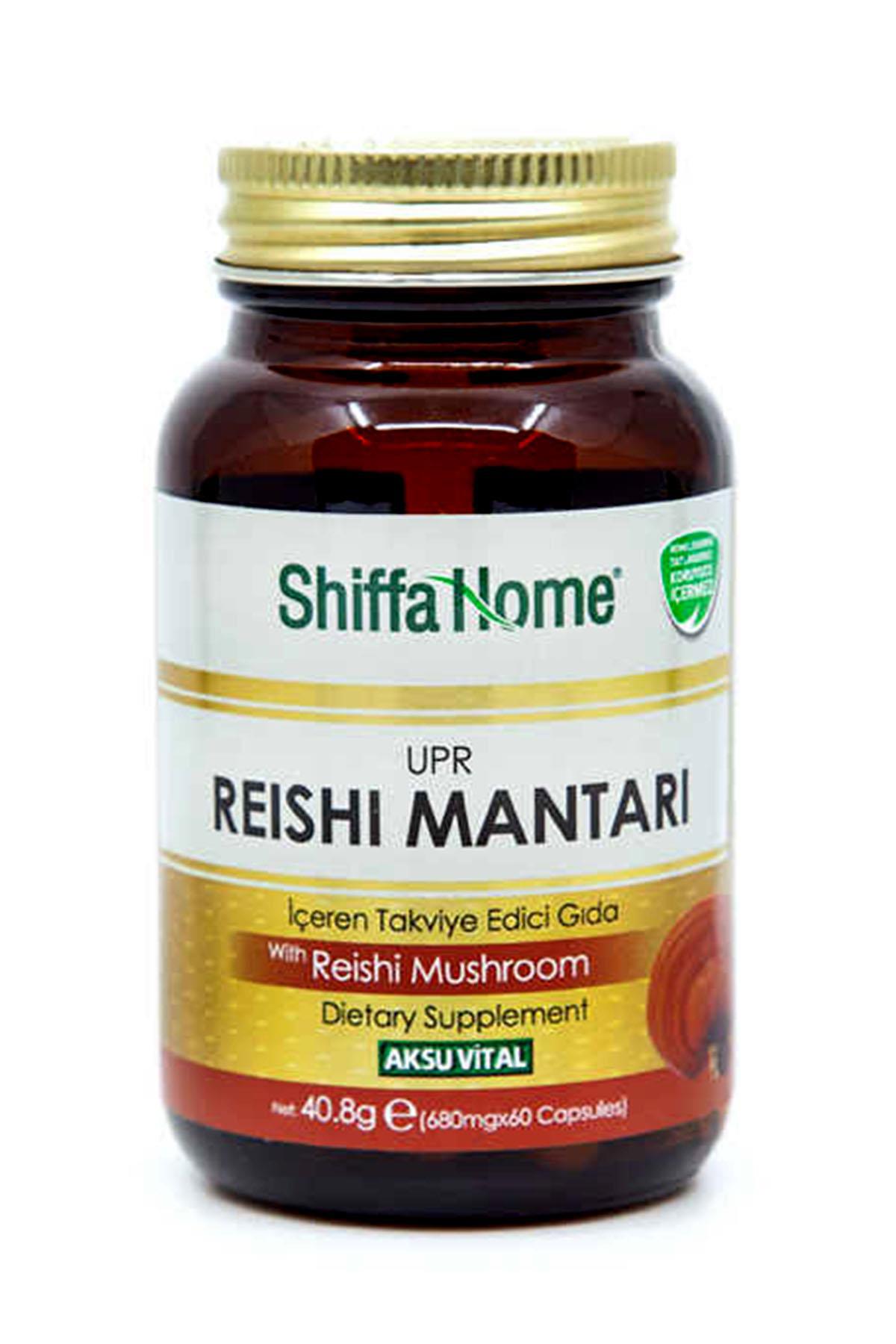 Shiffa Home Aksuvital Shiffa Home Upr Aromasız Yetişkin Bitkisel Besin Desteği 60 Kapsül
