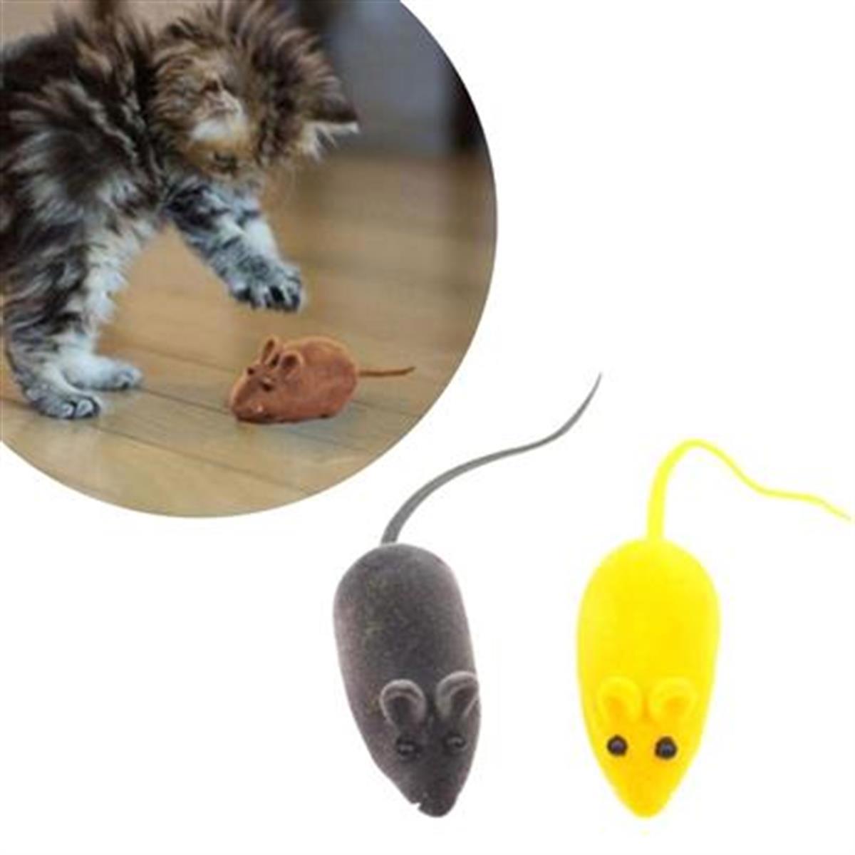 Ofüm Sesli Yakalama Yavru-Yetişkin Fare Kedi Oyuncağı