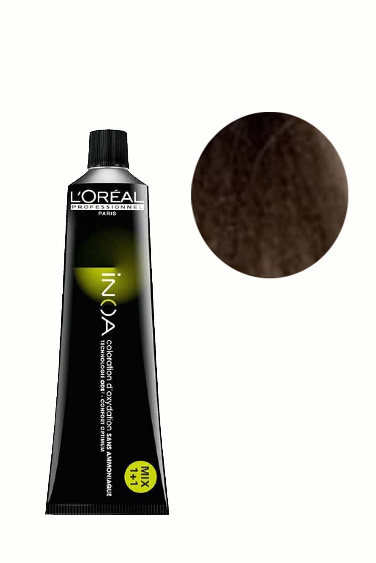 L'Oreal Professionnel 8.11 Kumral Yoğun Küllü Amonyaksız Krem Saç Boyası 60 ml