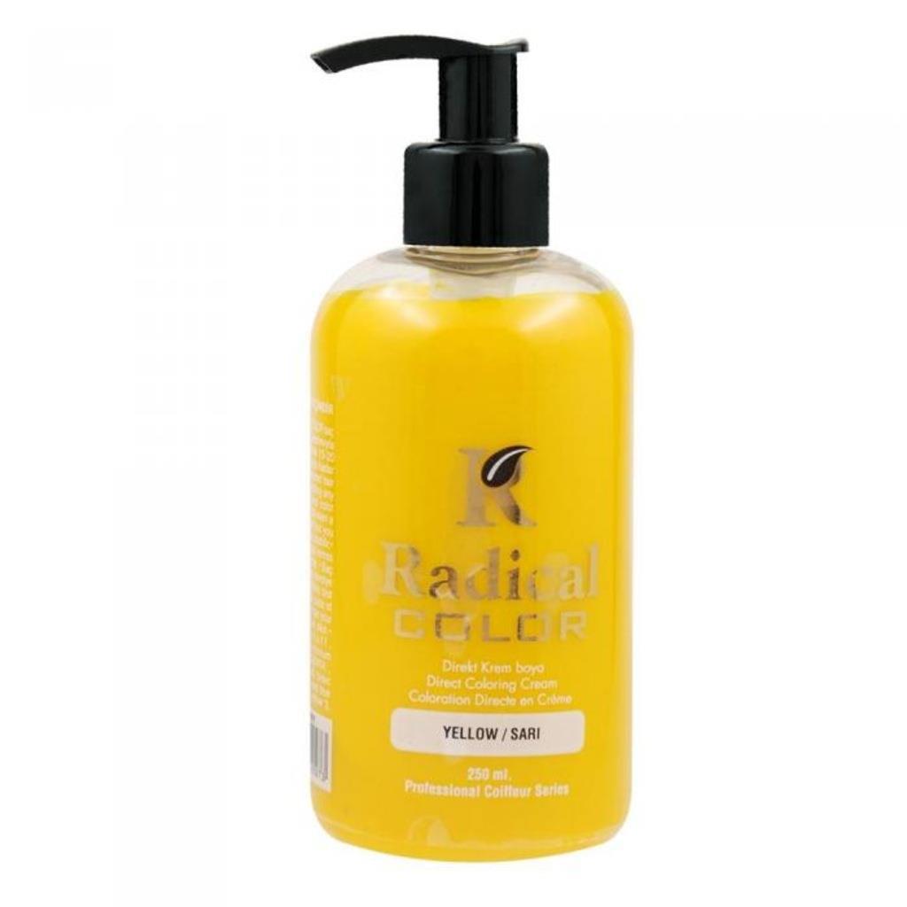 Radical Sarı Amonyaksız Krem Saç Boyası 250 ml