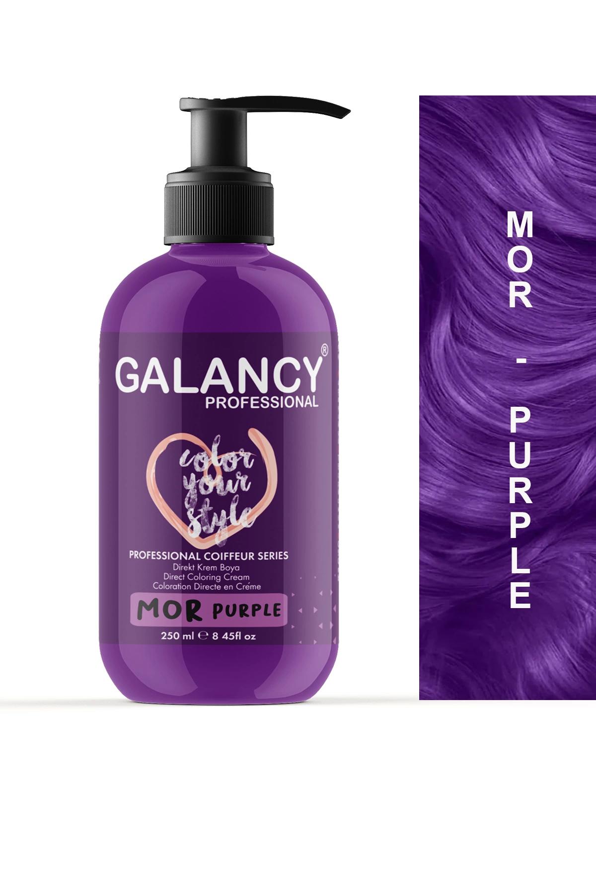 Galancy Mor Amonyaksız Krem Saç Boyası 250 ml