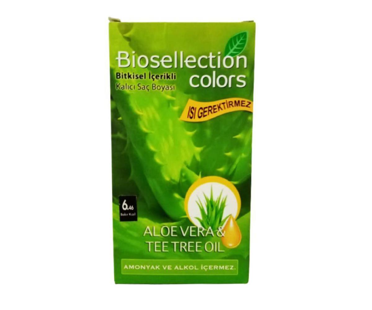Biosellection 6.46 Bakır Kızıl Amonyaksız Krem Saç Boyası
