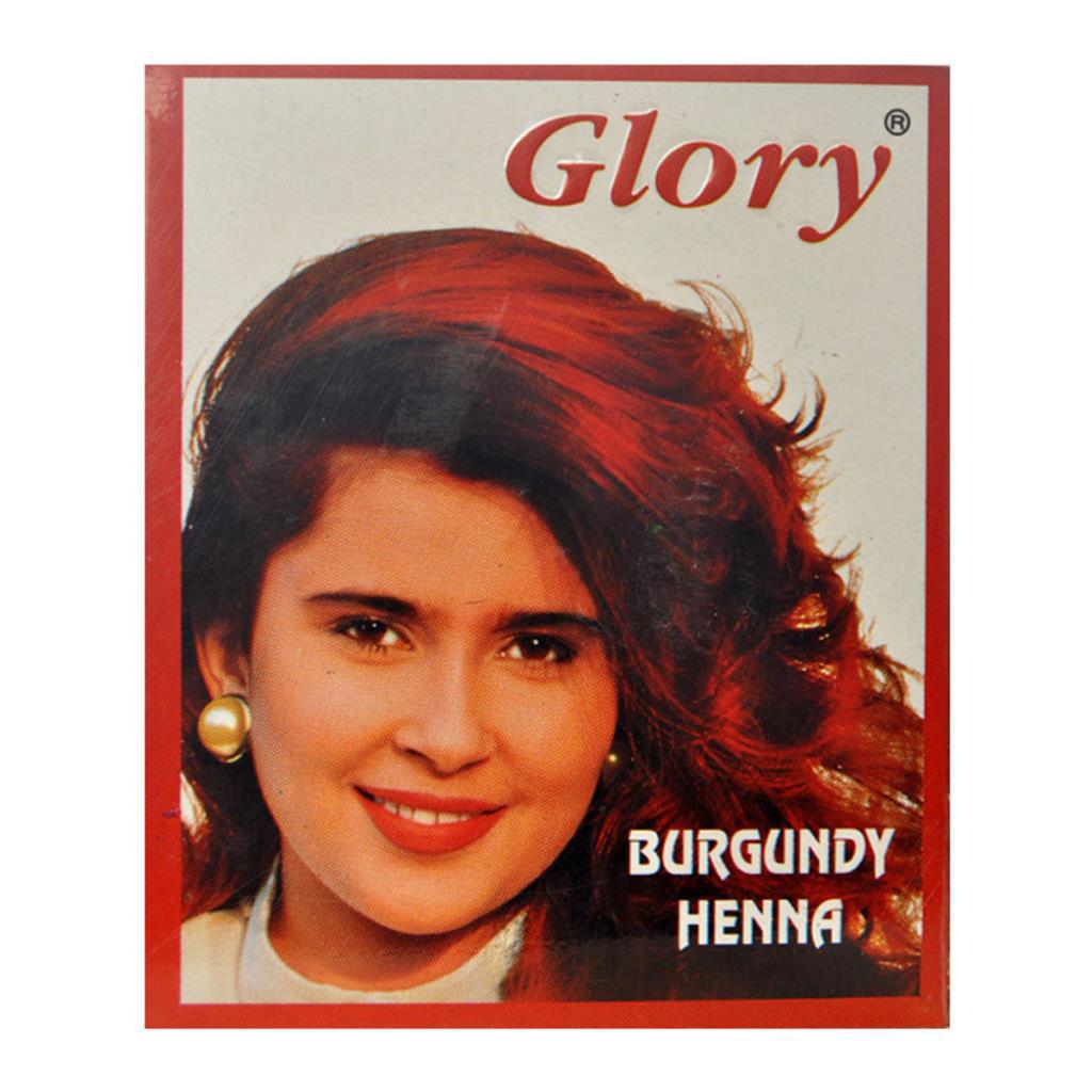 Glory Burgundy Henna Organik Toz Saç Boyası 10 gr