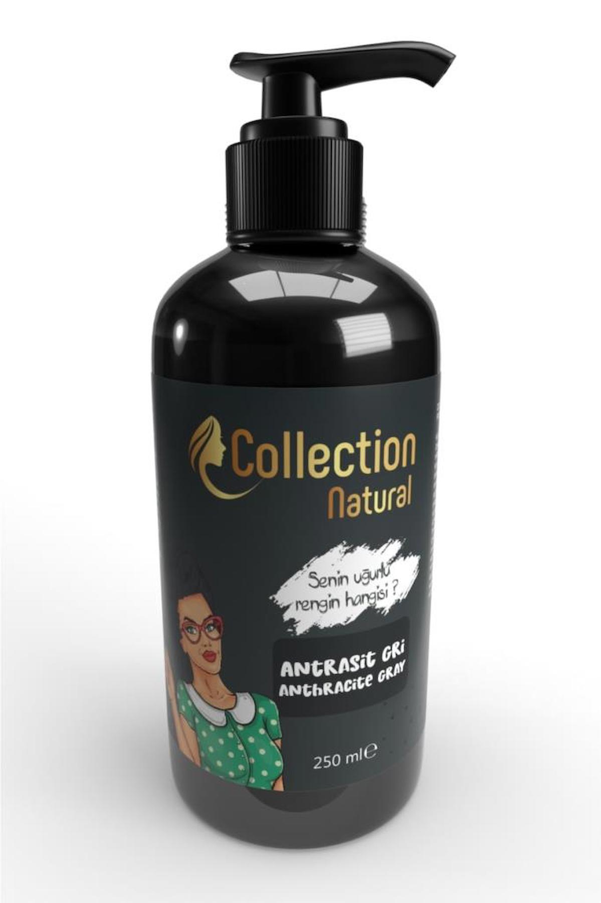 Collection Antrasit Gri Amonyaksız Krem Saç Boyası 250 ml
