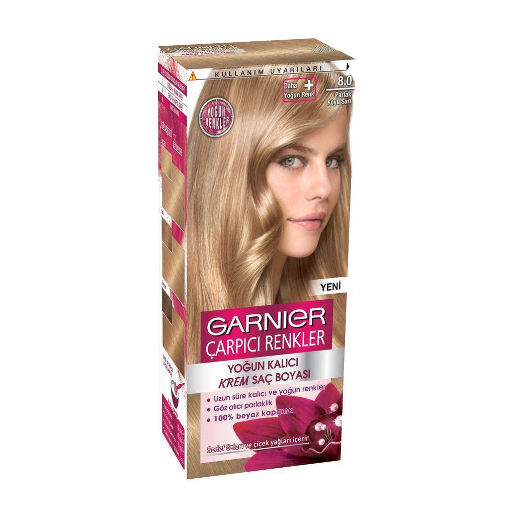 L'Oréal Paris 8.0 Parlak Koyu Sarı Amonyaksız Krem Saç Boyası 40 ml