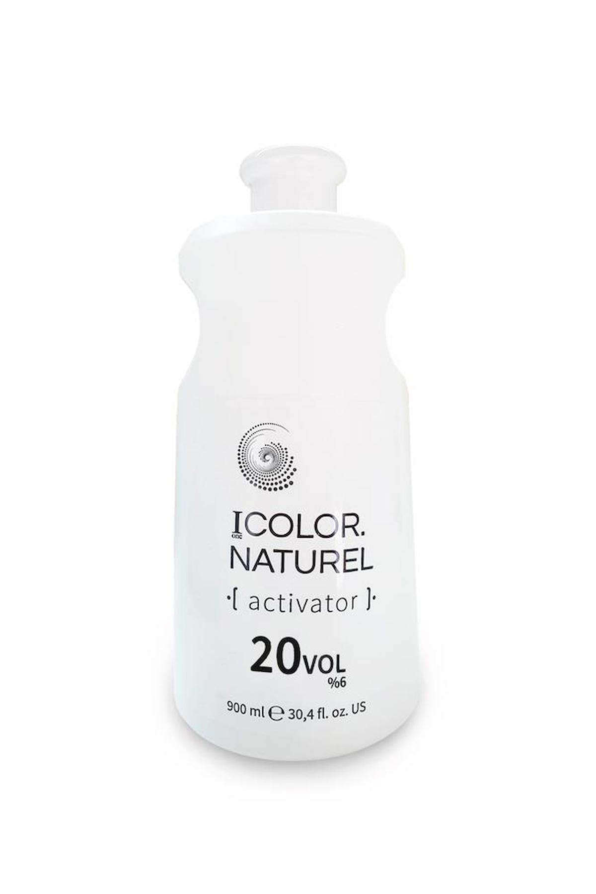 Color Naturel 20 Volüm Beyaz Amonyaksız Krem Saç Boyası 900 ml