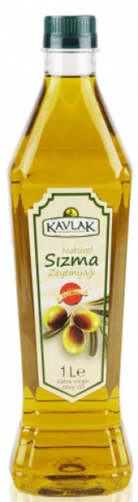 Kavlak Natürel Polifenolsüz Soğuk Sıkım Olgun Hesap Pet Sızma Zeytinyağı 1 lt