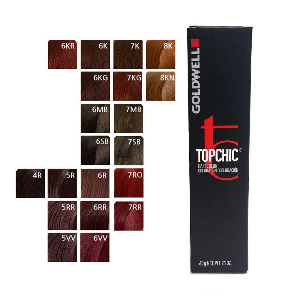 Goldwell 6RR Çarpıcı Kırmızı Krem Saç Boyası 60 ml