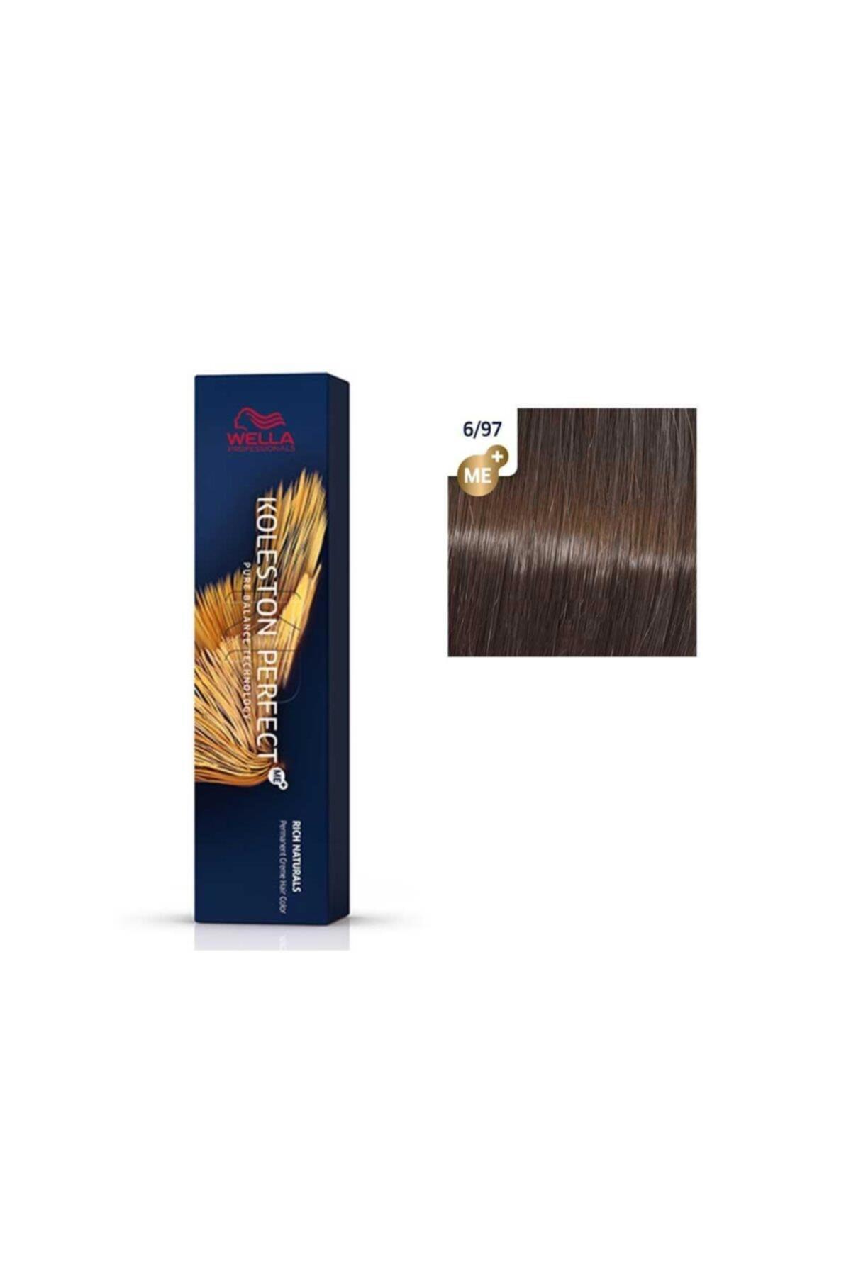Wella 6.97 Koyu Kumral Kahverengi Krem Saç Boyası 60 ml