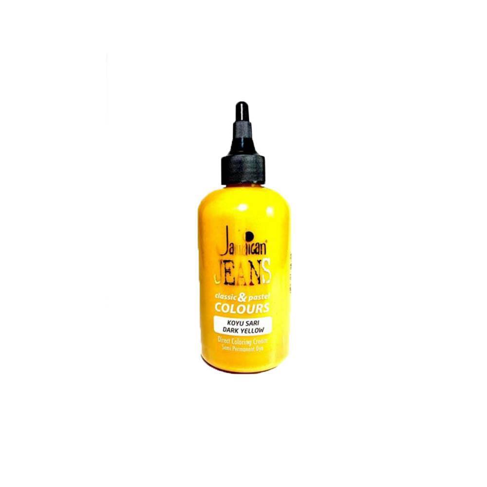 Jeans Color 502 Koyu Sarı Amonyaksız Krem Saç Boyası 250 ml