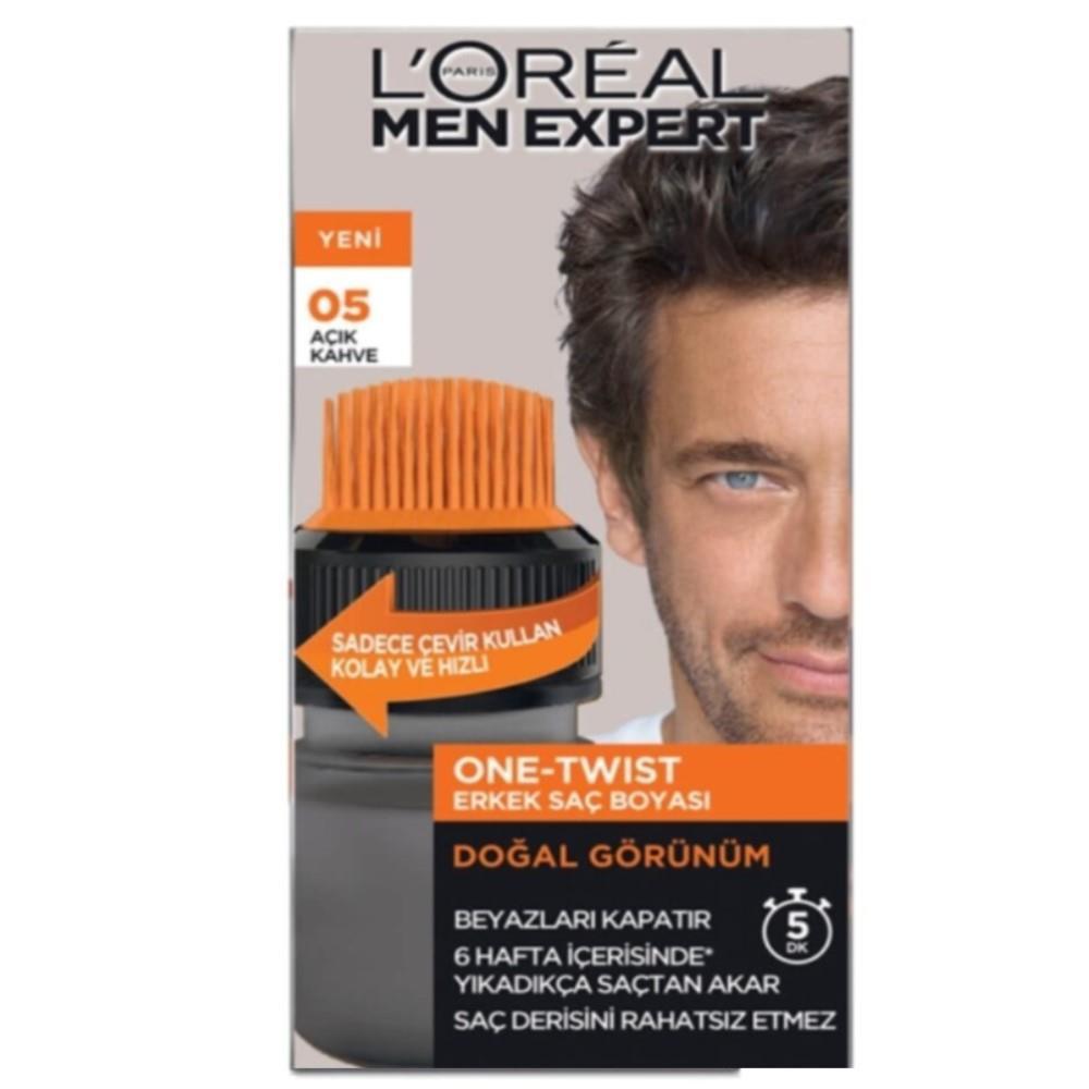 L'Oréal Paris 05 Açık Kahve Amonyaksız Jel Erkek Saç Boyası
