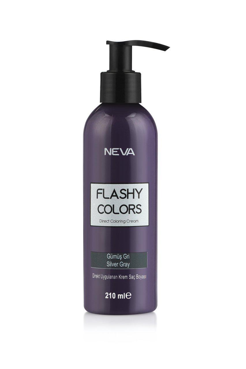 Neva Gümüş Gri Krem Saç Boyası 210 ml